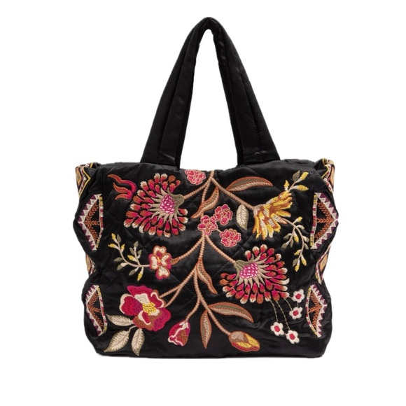 Johnny Was | Lilith Quilted Satin Tote NWT - Picture 2 of 10